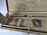 9336Winchester Hard trunk style shotgun case, Green, has keys, will hold up to a 28.5 barrel. For the Winchester Model 23 or 101, More pictures at D - Image 14 of 15