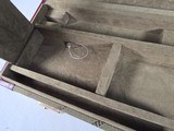 9336Winchester Hard trunk style shotgun case, Green, has keys, will hold up to a 28.5 barrel. For the Winchester Model 23 or 101, More pictures at D - Image 13 of 15
