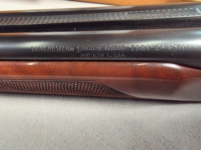 9337Winchester Model 23 Golden Quail, 28 Gauge, 2 3/4 chambers, correct Winchester But pad, straight grip, Choked in IC/MOD, 14 1/4 LOP, 25.5 Barrel - Image 18 of 25