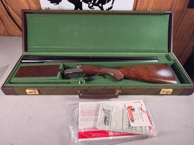 9338Winchester Model 23 Pigeon grade XTR, 20 gauge with screw in Winchokes, (Rare), comes with 4flush chokes, (Mod, Full, Skeet, IC), 3” chambers, - Image 1 of 25