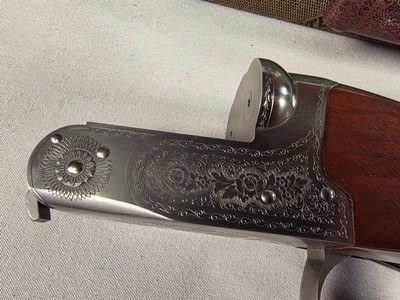 9338Winchester Model 23 Pigeon grade XTR, 20 gauge with screw in Winchokes, (Rare), comes with 4flush chokes, (Mod, Full, Skeet, IC), 3” chambers, - Image 10 of 25