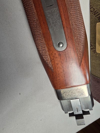 9338Winchester Model 23 Pigeon grade XTR, 20 gauge with screw in Winchokes, (Rare), comes with 4flush chokes, (Mod, Full, Skeet, IC), 3” chambers, - Image 25 of 25