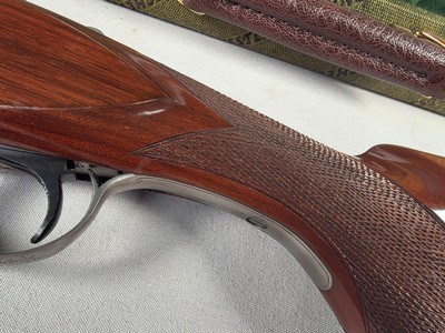 9339Winchester Model 23 Pigeon grade XTR, 20 gauge with screw in Winchokes, (Rare), comes with 3flush chokes, (Mod, Full, IC), 3” chambers, 26” ba - Image 6 of 25