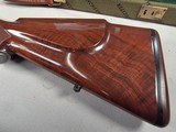 9340Winchester Grand European XTR over under Rifle, 30/06 over 30/06, made in 1994-1985, 23 1/3 blue steel barrel with iron sights and claw scope mo - Image 3 of 25