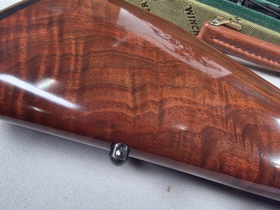 9340Winchester Grand European XTR over under Rifle, 30/06 over 30/06, made in 1994-1985, 23 1/3 blue steel barrel with iron sights and claw scope mo - Image 24 of 25