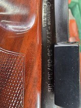 9340Winchester Grand European XTR over under Rifle, 30/06 over 30/06, made in 1994-1985, 23 1/3 blue steel barrel with iron sights and claw scope mo - Image 20 of 25