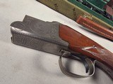 9340Winchester Grand European XTR over under Rifle, 30/06 over 30/06, made in 1994-1985, 23 1/3 blue steel barrel with iron sights and claw scope mo - Image 8 of 25
