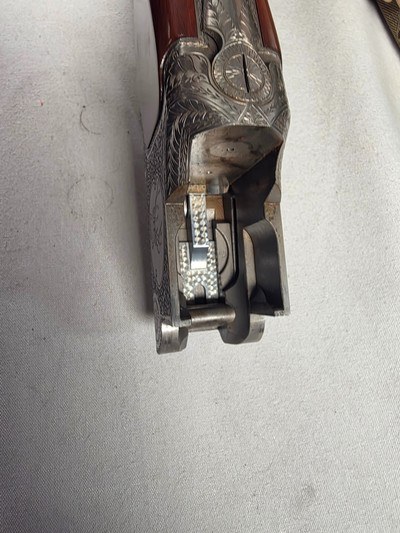9340Winchester Grand European XTR over under Rifle, 30/06 over 30/06, made in 1994-1985, 23 1/3 blue steel barrel with iron sights and claw scope mo - Image 18 of 25