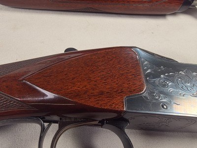 9341Winchester 101 12 Gauge 30” field/field chokes, very rare in this configuration, 2 3/4 + 3” chambers, vent rib, brass beads, Winchester butt pad - Image 14 of 25