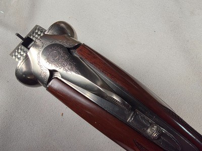 9344Winchester 23 XTR Pigeon grade Side by Side shotgun, 12 gauge, 26” barrels, 3” chambers, Winchoke screw in chokes, it comes with , (IM, Full, Sk - Image 10 of 25