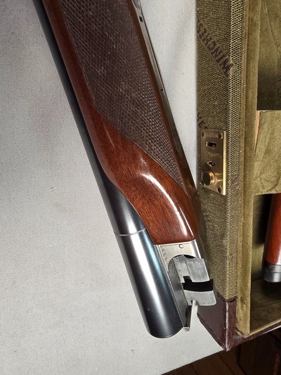 9344Winchester 23 XTR Pigeon grade Side by Side shotgun, 12 gauge, 26” barrels, 3” chambers, Winchoke screw in chokes, it comes with , (IM, Full, Sk - Image 23 of 25
