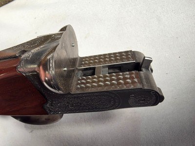 9344Winchester 23 XTR Pigeon grade Side by Side shotgun, 12 gauge, 26” barrels, 3” chambers, Winchoke screw in chokes, it comes with , (IM, Full, Sk - Image 11 of 25