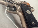 9349Colt MK IV Series 80 Mustang, 380 Auto, 2” barrel, Colt Grips, Stainless, semi Auto, More pictures at DawsonDoubles DOT COM - Image 6 of 12