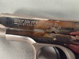 9349Colt MK IV Series 80 Mustang, 380 Auto, 2” barrel, Colt Grips, Stainless, semi Auto, More pictures at DawsonDoubles DOT COM - Image 4 of 12