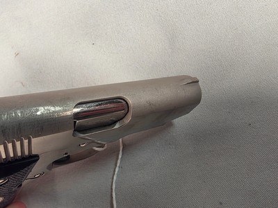 9349Colt MK IV Series 80 Mustang, 380 Auto, 2” barrel, Colt Grips, Stainless, semi Auto, More pictures at DawsonDoubles DOT COM - Image 11 of 12