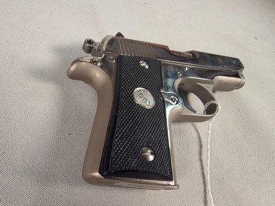 9349Colt MK IV Series 80 Mustang, 380 Auto, 2” barrel, Colt Grips, Stainless, semi Auto, More pictures at DawsonDoubles DOT COM - Image 10 of 12