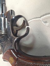 9347Smith and Wesson Mod 10-6, 38 Smith and Wesson Special CTG, 6 Shot revolver, wood grips, Ramp Sight. More pictures at DawsonsDoubles DOT COM - Image 14 of 14