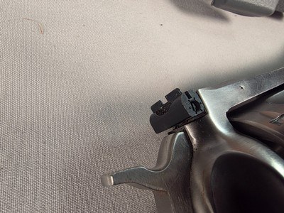 9350Ruger Red Hawk 45 Colt Auto, 4” Barrel, Wood Grips, adjustable site, revolver, stainless, With original plastic case, paperwork. More pictures a - Image 11 of 17
