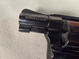 9355Smith and Wesson 36-7, Lady Smith, 38 Smith and Wesson Special, 2” Barrel, Rubber Grips, Blue 5 Shot. More pictures at DawsonsDoubles DOT COM - Image 5 of 12