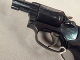 9355Smith and Wesson 36-7, Lady Smith, 38 Smith and Wesson Special, 2” Barrel, Rubber Grips, Blue 5 Shot. More pictures at DawsonsDoubles DOT COM - Image 6 of 12