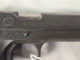 9357Springfield Armory, Model 1911-A1, 45 Caliber, 3 1/2” Barrel, Hogue Grips, Blue, semi auto, More pictures AT DawsonsDoubles DOT COM - Image 9 of 15
