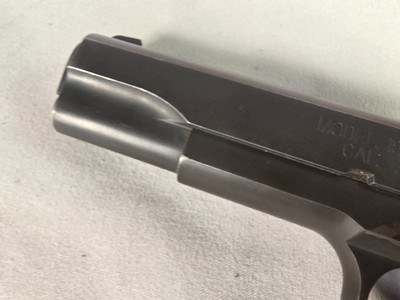 9357Springfield Armory, Model 1911-A1, 45 Caliber, 3 1/2” Barrel, Hogue Grips, Blue, semi auto, More pictures AT DawsonsDoubles DOT COM - Image 5 of 15