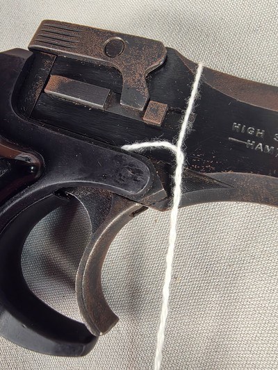 9359High Standard Derringer, DM 101, 22 Mag, Blue, 2 shot, More pictures at DawsonsDoubles DOT COM - Image 11 of 13