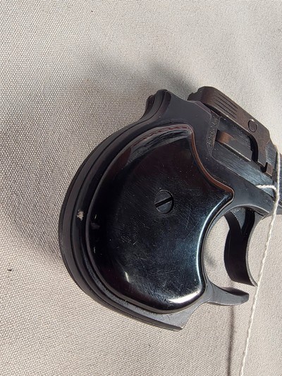 9359High Standard Derringer, DM 101, 22 Mag, Blue, 2 shot, More pictures at DawsonsDoubles DOT COM - Image 12 of 13
