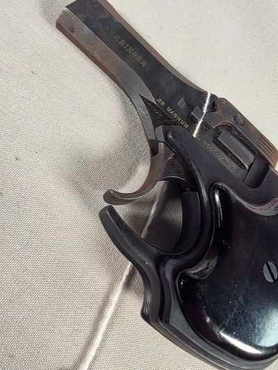 9359High Standard Derringer, DM 101, 22 Mag, Blue, 2 shot, More pictures at DawsonsDoubles DOT COM - Image 6 of 13