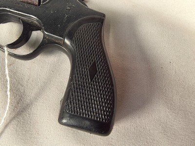 9360 FIE Standard, 38 Special, Rubber Grips, 4” Barrel, NO Front Sight. More pictures at DawsonsDoubles DOT COM - Image 2 of 12