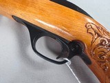 9362Marlin Model 60, Micro Groove Barrel, 22 LR, Custom engraved stock, Semi Auto, 21 “barrel, 13.5 LOP. More pictures at DawsonsDoubles Dot COM - 8 of 16