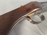 9365Ithaca trap model, 12 gauge, 2 3/4 chamber, vent rib, gold trigger, engraved, pistol grip, butt pad, 34” barrel, 14 1/4 LOP, ful choke single sh - Image 15 of 16