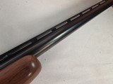 9365Ithaca trap model, 12 gauge, 2 3/4 chamber, vent rib, gold trigger, engraved, pistol grip, butt pad, 34” barrel, 14 1/4 LOP, ful choke single sh - Image 12 of 16