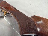 9365Ithaca trap model, 12 gauge, 2 3/4 chamber, vent rib, gold trigger, engraved, pistol grip, butt pad, 34” barrel, 14 1/4 LOP, ful choke single sh - Image 6 of 16