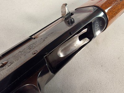 9364 Browning A5, Belgium, 20 gauge, 3” semi-auto, IC fixed choke, pistol grip, 25” barrel, 14 1/4 LOP, Butt Pad, gold trigger, vent rib,More pictur - Image 21 of 25