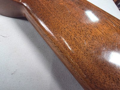 9364 Browning A5, Belgium, 20 gauge, 3” semi-auto, IC fixed choke, pistol grip, 25” barrel, 14 1/4 LOP, Butt Pad, gold trigger, vent rib,More pictur - Image 6 of 25