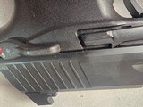9345H&K 45C, 45 auto, 10 capacity Mag, green high viz sight, rail on bottom for light or Laser, threaded barrel, 4.5 barrel,More pictures at Daws - Image 4 of 18