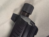 9346H &K 45, 45 auto, 5.5 barrel, 10 round mag, green high viz sight, rail on bottom for light or laser, in plastic box, More pictures at DawsonsDou - Image 7 of 13