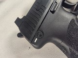 9346H &K 45, 45 auto, 5.5 barrel, 10 round mag, green high viz sight, rail on bottom for light or laser, in plastic box, More pictures at DawsonsDou - Image 9 of 13