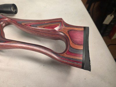 9363Savage Mark II, 22 LR, 20” barrel, twisted barrel, thumb hole stock, stainless, 14 LOP, Laminated color, Leupold VX freedom Scope, 3-9x40 matte, - Image 2 of 16