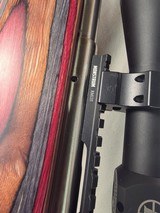 9363Savage Mark II, 22 LR, 20” barrel, twisted barrel, thumb hole stock, stainless, 14 LOP, Laminated color, Leupold VX freedom Scope, 3-9x40 matte, - Image 10 of 16