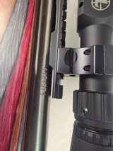 9363Savage Mark II, 22 LR, 20” barrel, twisted barrel, thumb hole stock, stainless, 14 LOP, Laminated color, Leupold VX freedom Scope, 3-9x40 matte, - Image 9 of 16