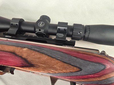 9363Savage Mark II, 22 LR, 20” barrel, twisted barrel, thumb hole stock, stainless, 14 LOP, Laminated color, Leupold VX freedom Scope, 3-9x40 matte, - Image 15 of 16