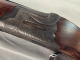 9366 Miroku Model 850, 12 Gauge over and under, Full/Full, Pistol grip, vent rib, 14 LOP, but pad, case color, engraving, gold trigger, 30” barrels, M - Image 2 of 25