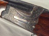 9366 Miroku Model 850, 12 Gauge over and under, Full/Full, Pistol grip, vent rib, 14 LOP, but pad, case color, engraving, gold trigger, 30” barrels, M - Image 7 of 25