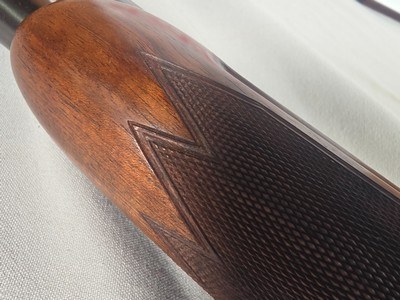 9366 Miroku Model 850, 12 Gauge over and under, Full/Full, Pistol grip, vent rib, 14 LOP, but pad, case color, engraving, gold trigger, 30” barrels, M - Image 11 of 25