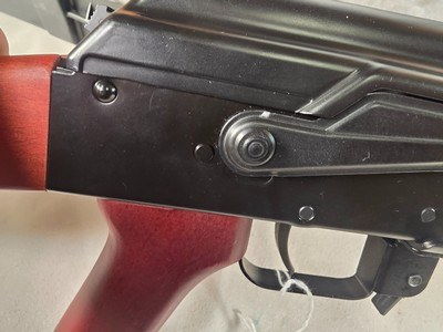 9371Kalashnikov KR-103, 7.62x39, 18” barrel, muzzle break adjustable sight, Wood stock and forearm,one mag and case. Has paperwork as well. More - Image 22 of 25