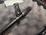 9371Kalashnikov KR-103, 7.62x39, 18” barrel, muzzle break adjustable sight, Wood stock and forearm,one mag and case. Has paperwork as well. More - Image 16 of 25
