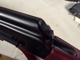 9371Kalashnikov KR-103, 7.62x39, 18” barrel, muzzle break adjustable sight, Wood stock and forearm,one mag and case. Has paperwork as well. More - Image 14 of 25