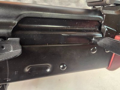 9371Kalashnikov KR-103, 7.62x39, 18” barrel, muzzle break adjustable sight, Wood stock and forearm,one mag and case. Has paperwork as well. More - Image 20 of 25